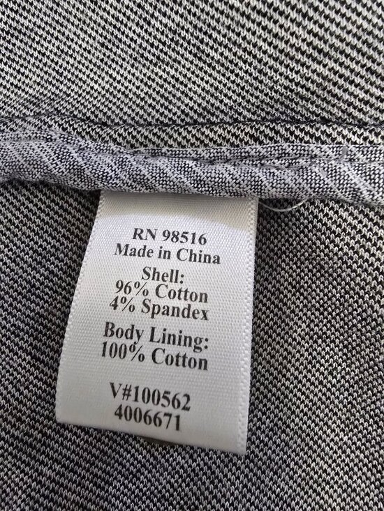 Coldwater Creek Double-Breasted Denim Jacket Womens M  Dark Wash - Picture 8 of 10